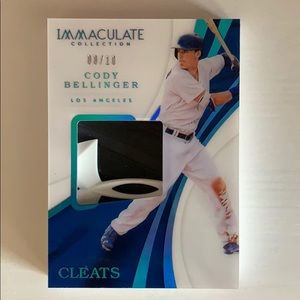 Cody Bellinger Dodgers Immaculate cleat relic 8/10